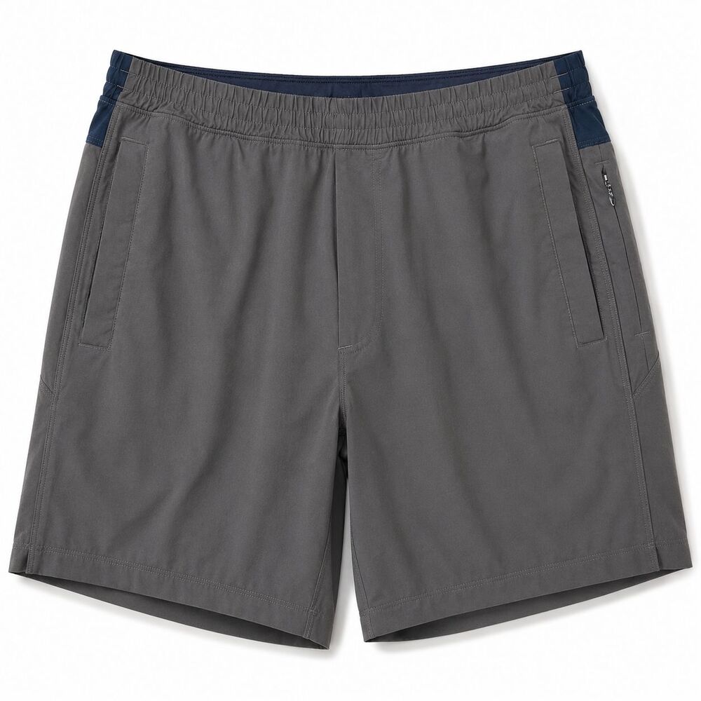 Birddogs Men’s Gray Lined Shorts Large Athleisure Golf Gym Performance Casual